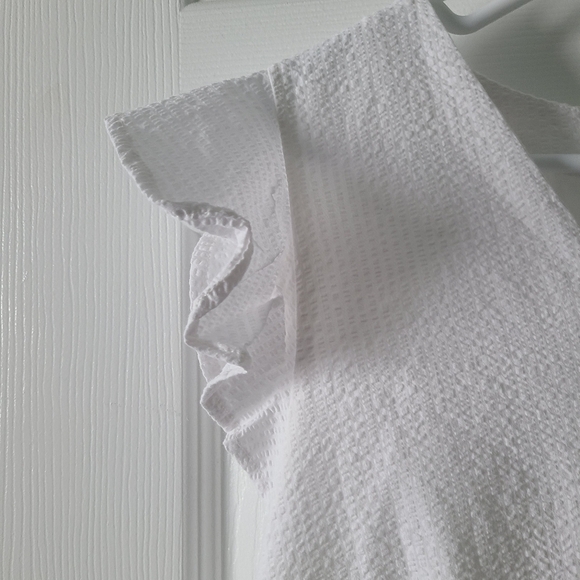 NWT Southern Tide Evelyn Seersucker Tiered Dress - Picture 3 of 8